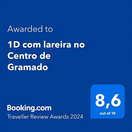 1D Com Lareira No Centro De Gramado Apartamento Exterior foto