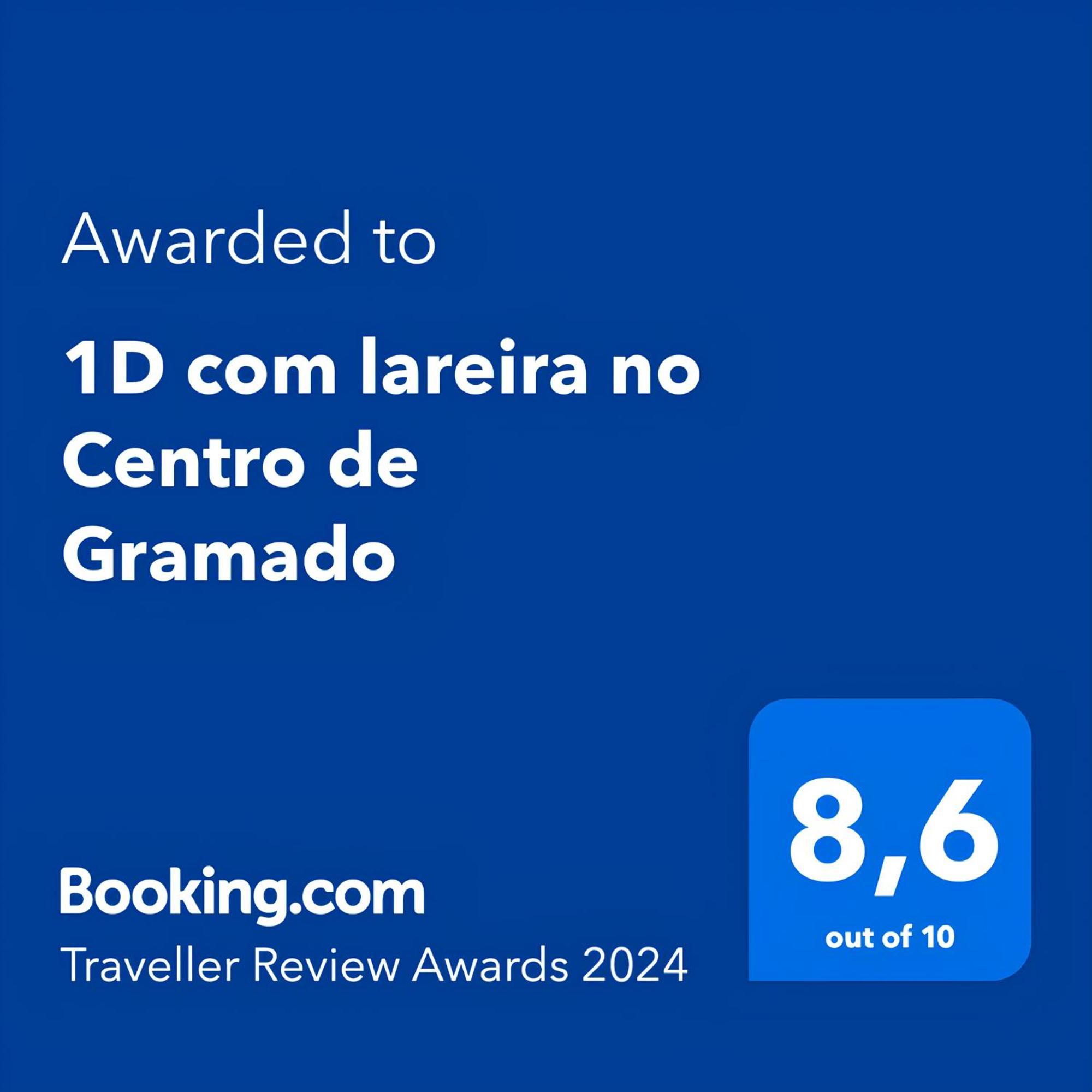 1D Com Lareira No Centro De Gramado Apartamento Exterior foto